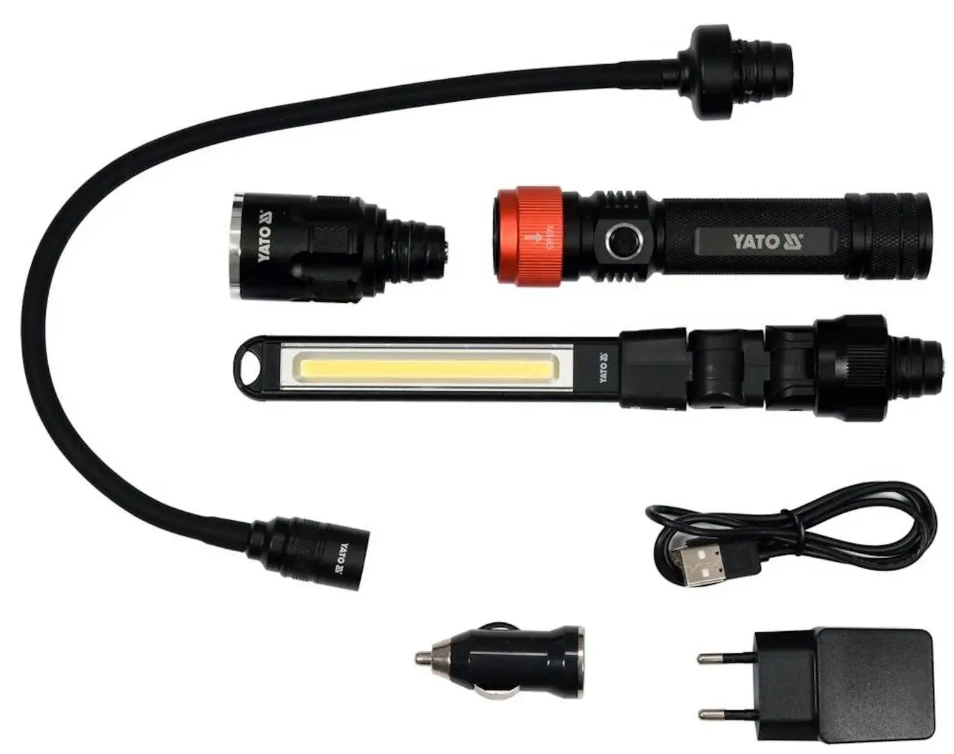 Lanterna cu acumulator Yato YT-08521 (Black)