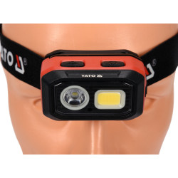 Налобный фонарь Yato YT-08593 (Black/Red) Thumb