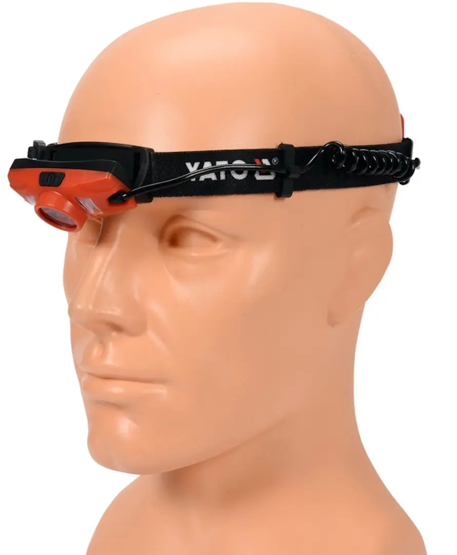 Налобный фонарь Yato YT-08595 (Black/Red)