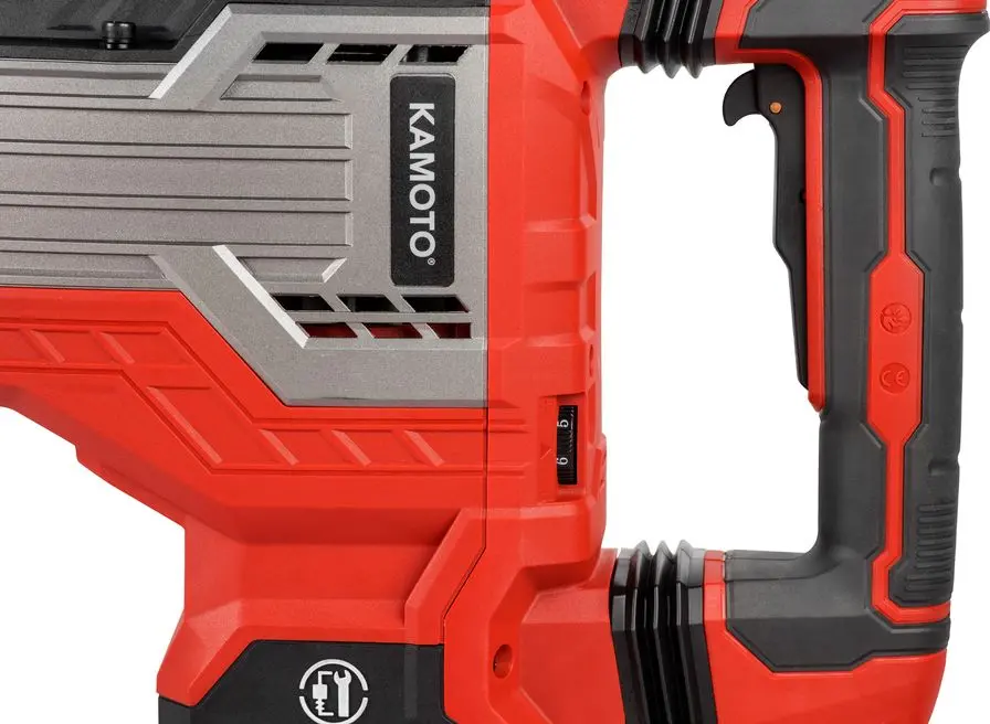 Отбойный молоток Kamoto KDH4517MAX (Red/Silver)