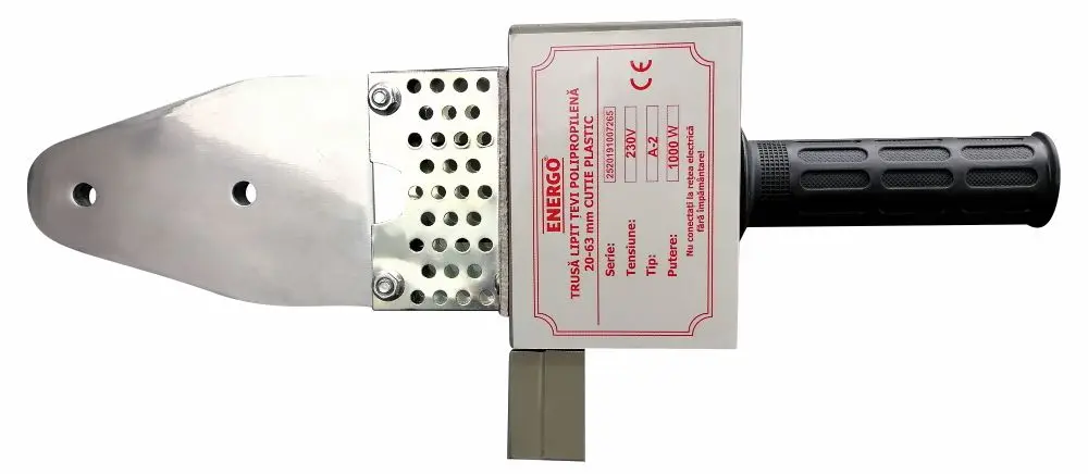 Aparat de lipit tevi plastice Energo PP 20-63 1000W - 4
