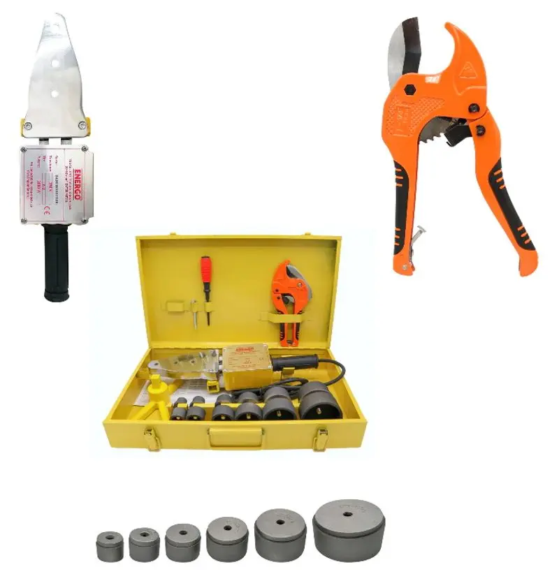 Aparat de lipit tevi plastice Energo ZZ 20-63 2000W - 3