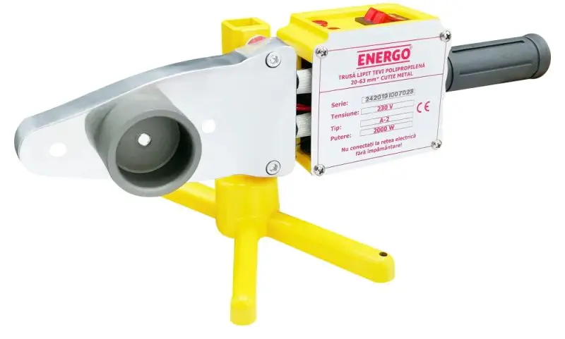 Aparat de lipit tevi plastice Energo ZZ 20-63 2000W