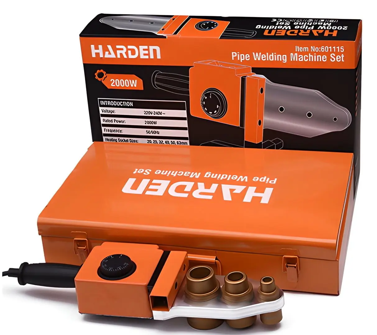 Aparat de sudat pentru tevi Harden 601115 (Orange)
