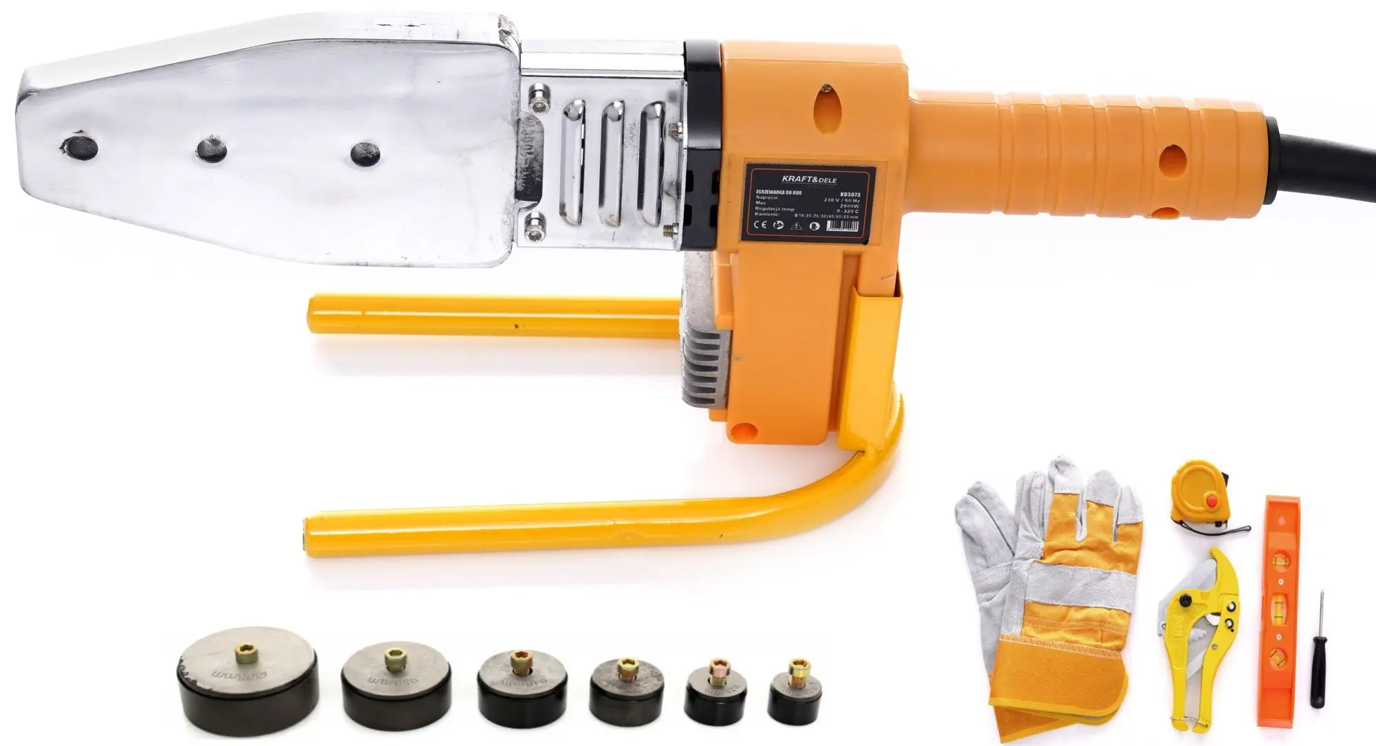 Aparat de lipit tevi plastice Kraft&Dele Professional KD3073