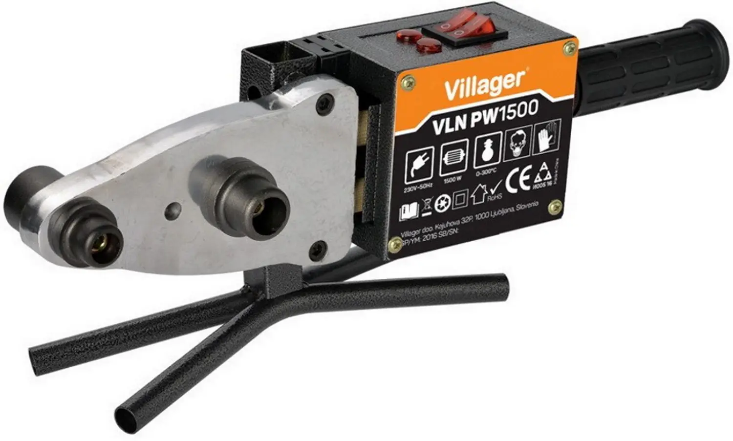 Паяльник для пластиковых труб Villager VLN PW 1500