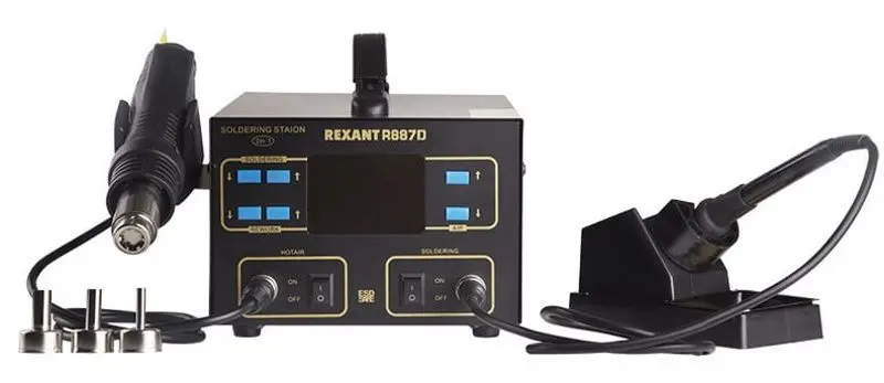 Паяльная станция Rexant R887D - 2