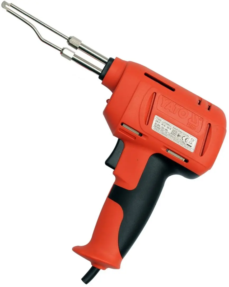 Pistol de lipit cu impuls Yato YT-8245 (Black/Red)