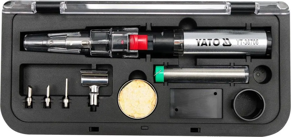 Ciocan de lipit cu gaz Yato YT-36706 (Black/Silver)