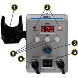 Паяльная станция Humberg HM-29 (Black) Thumb