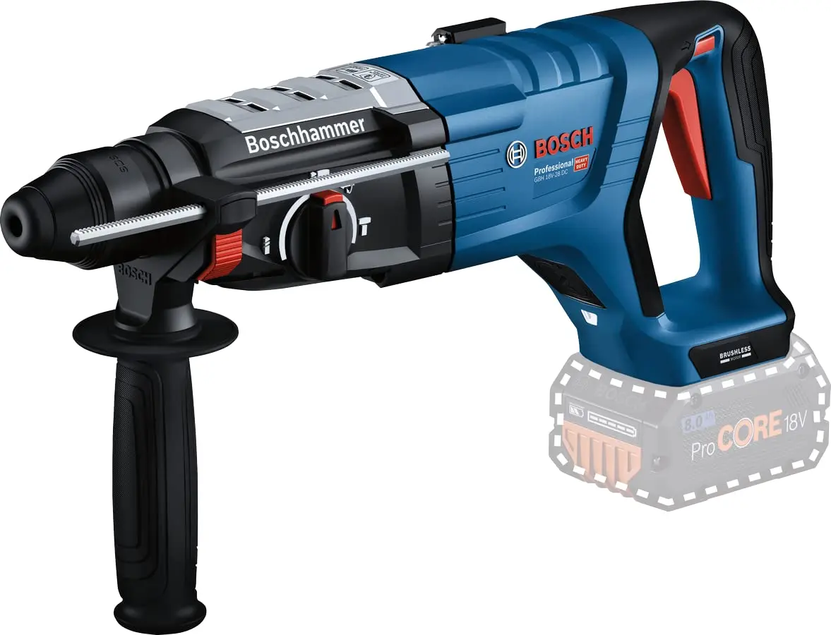 Аккумуляторный перфоратор Bosch Professional GBH 18V-28 DC (Solo)