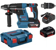 Set Ciocan rotopercutor Bosch Professional GBH 18V-26 + GBA 18V 6 Ahx2 + GAL 1880 CV