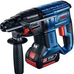 Ciocan rotopercutor cu acumulator Bosch Professional GBH 180-LI + Akku Li-Ion 4.0 Ahx2 + GAL 18V-40 Thumb