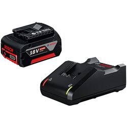 Ciocan rotopercutor cu acumulator Bosch Professional GBH 180-LI + Akku Li-Ion 4.0 Ahx2 + GAL 18V-40 Thumb