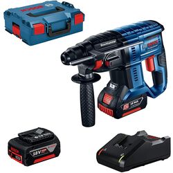 Перфоратор аккумуляторный Bosch Professional GBH 180-LI + Akku Li-Ion 4.0 Ahx2 + GAL 18V-40