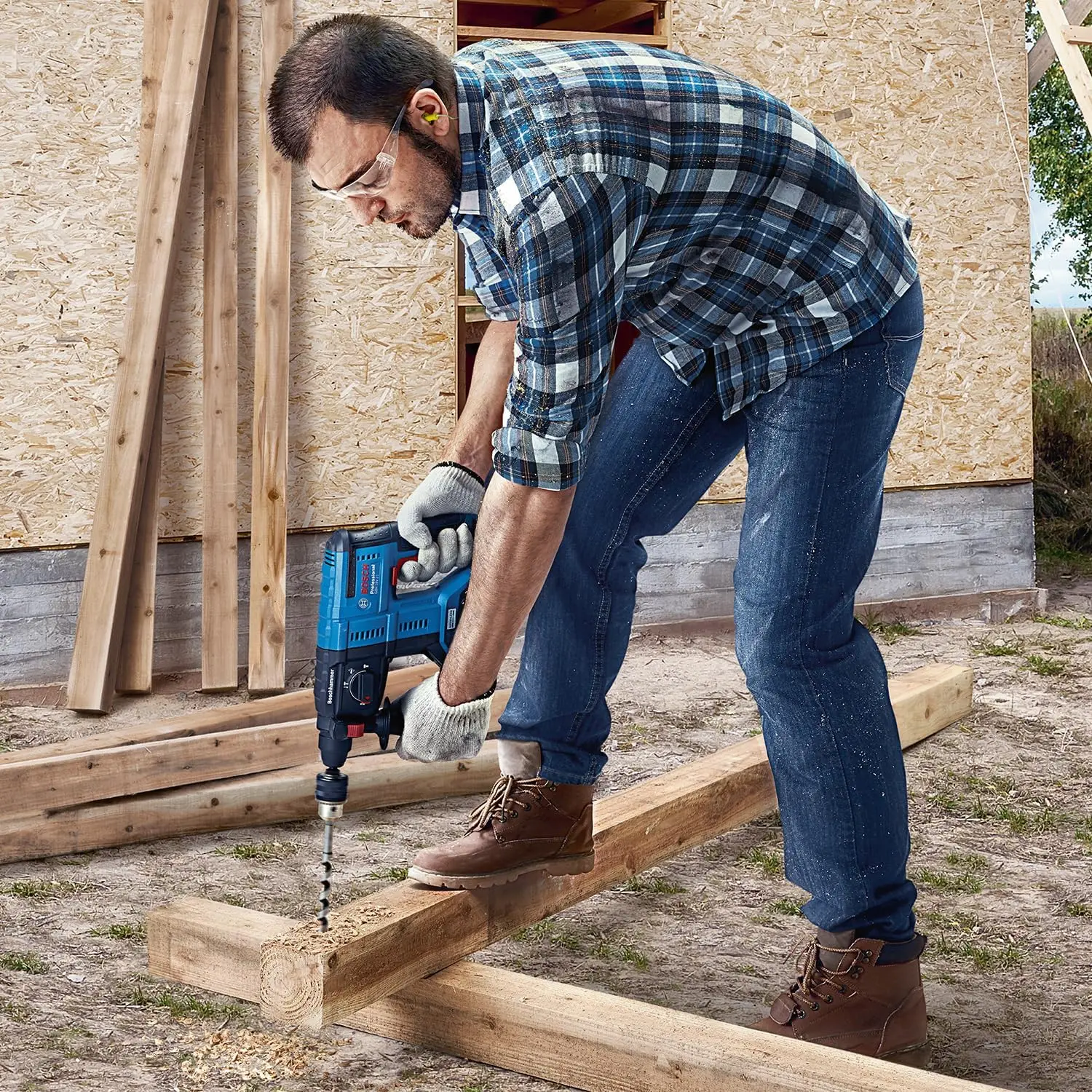 Перфоратор аккумуляторный Bosch Professional GBH 18V-21 (0611911100)