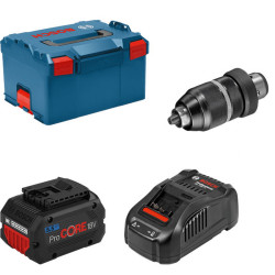 Перфоратор аккумуляторный Bosch Professional GBH 18V-26 F 2x5.5Ah (061191000G) Thumb