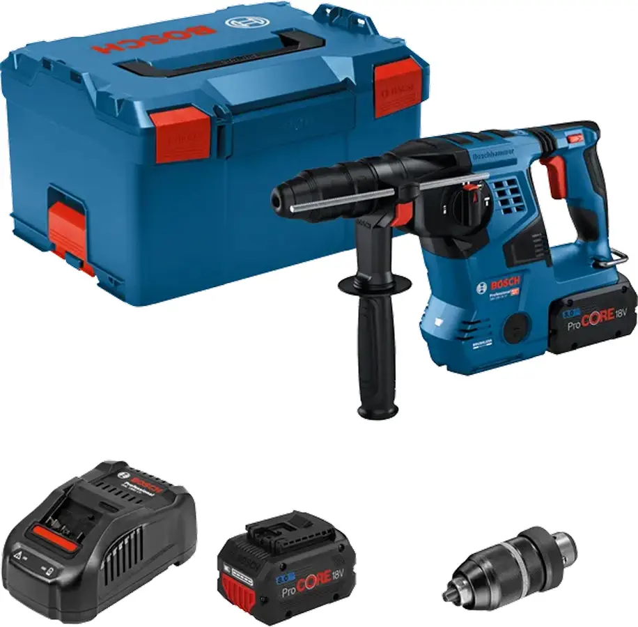 Перфоратор аккумуляторный Bosch Professional GBH 18V-28 CF (0611921002) - 2