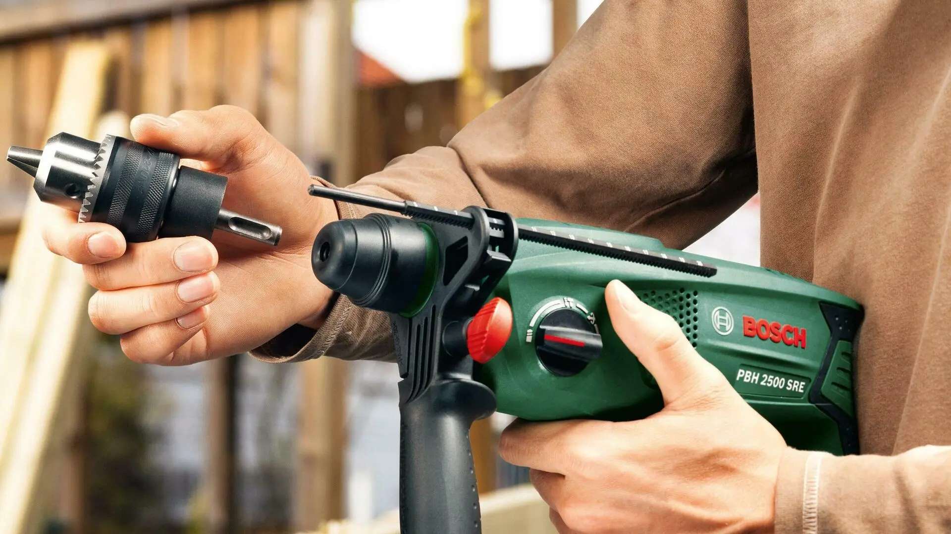 Ciocan rotopercutor Bosch AdvancedImpact 900 (0603344402) - 4