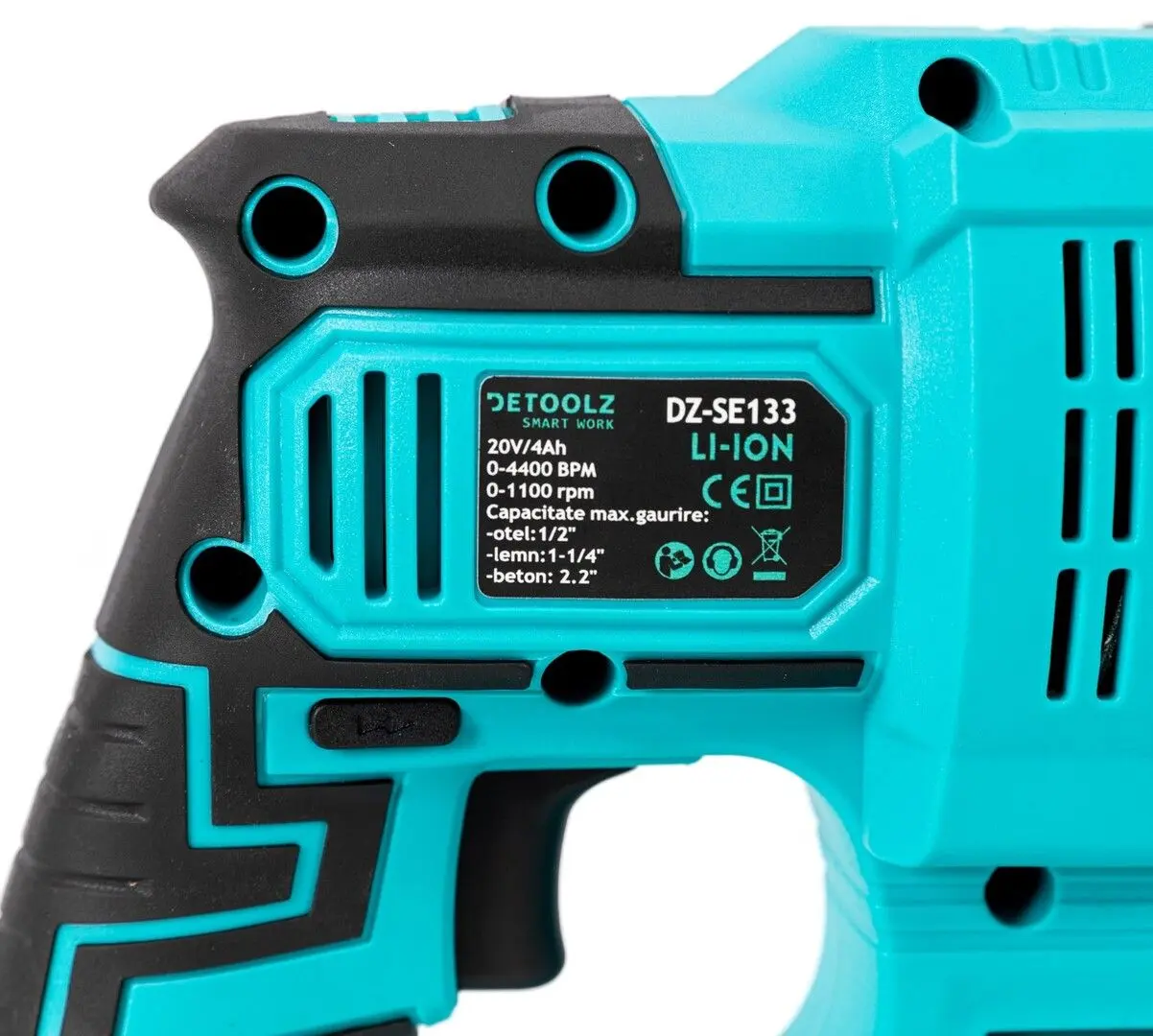 Перфоратор аккумуляторный Detoolz DZ-SE133