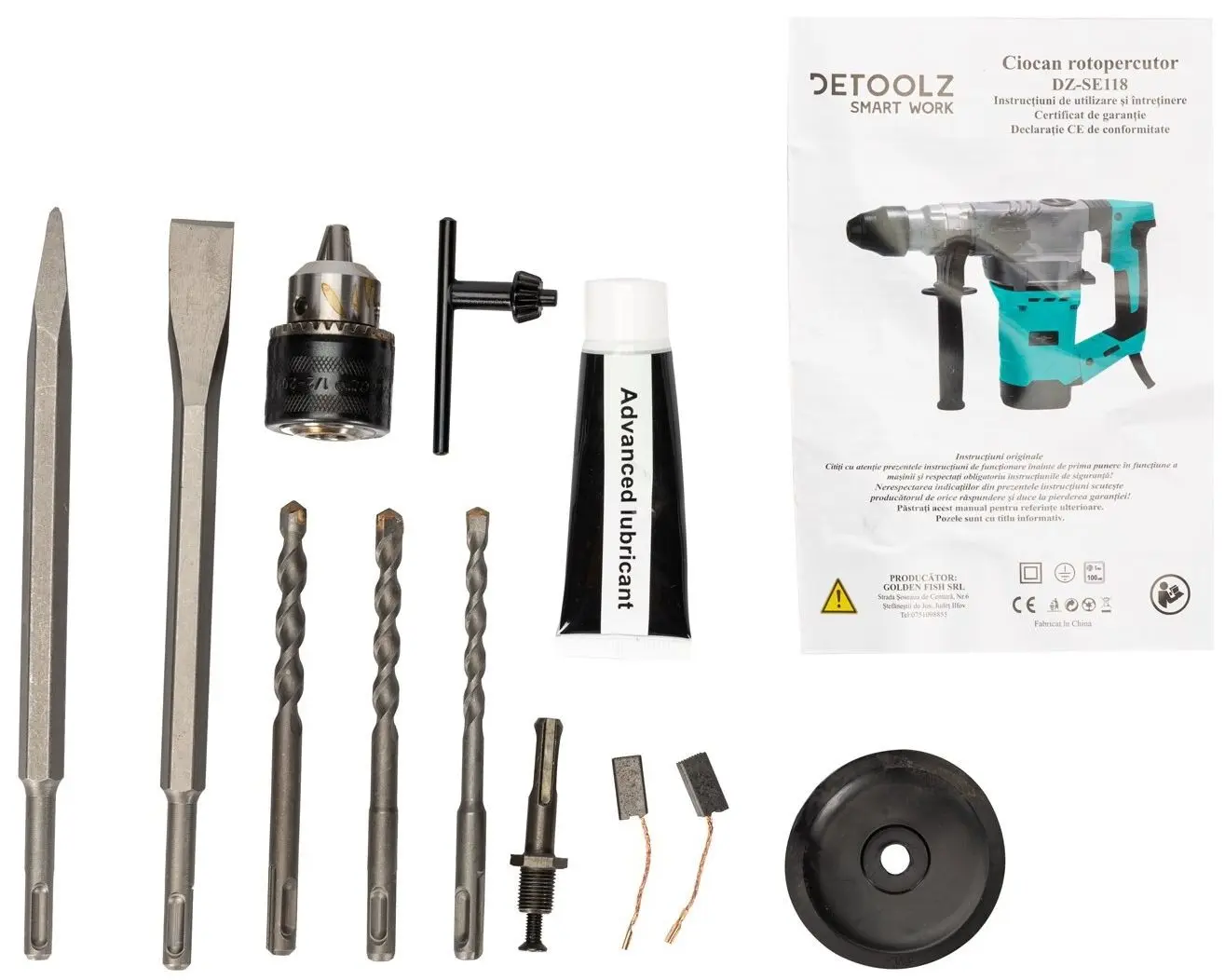 Ciocan rotopercutor DeToolz DZ-SE118 - 2