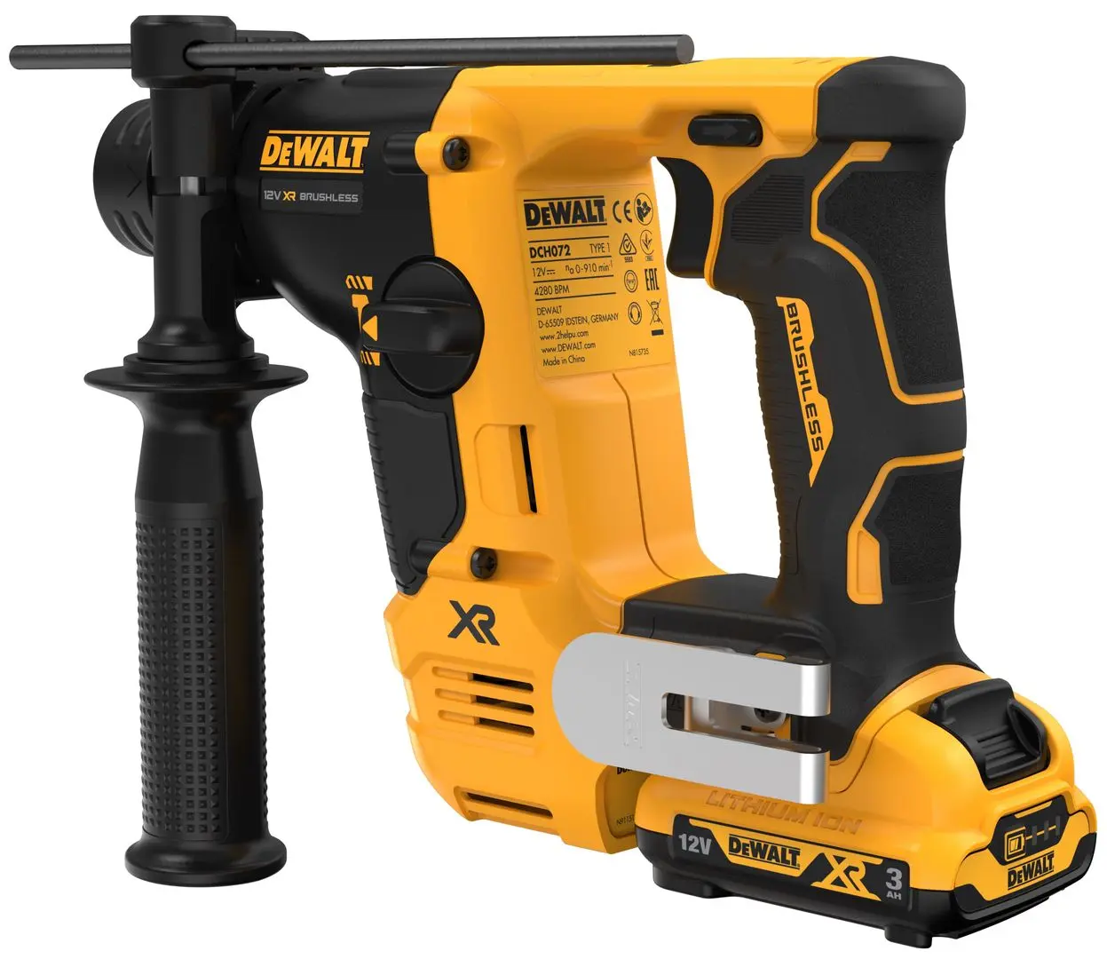 Ciocan rotopercutor cu acumulator Dewalt DCH072L2-QW