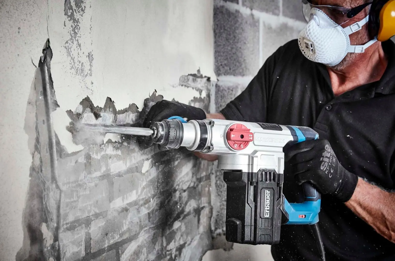 Ciocan rotopercutor Erbauer ERH1500 - 3