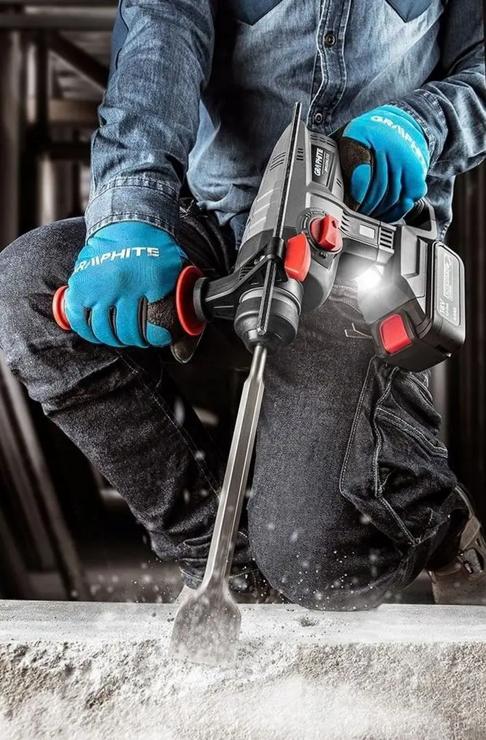 Аккумуляторный перфоратор Graphite Energy+ 58G027