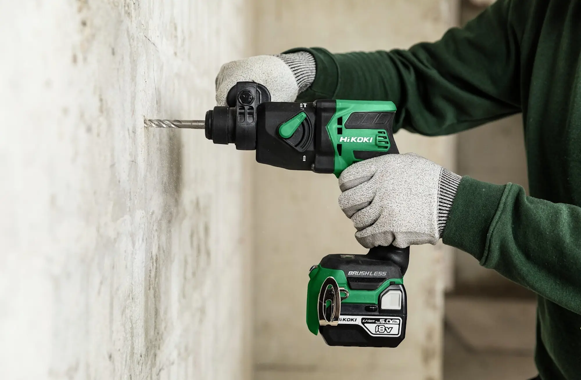 Перфоратор аккумуляторный Hikoki DH18DPBW2Z