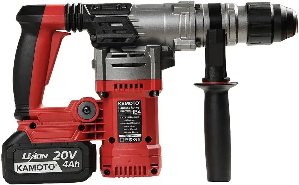 Ciocan rotopercutor pe acumulator Kamoto HB4 - 2