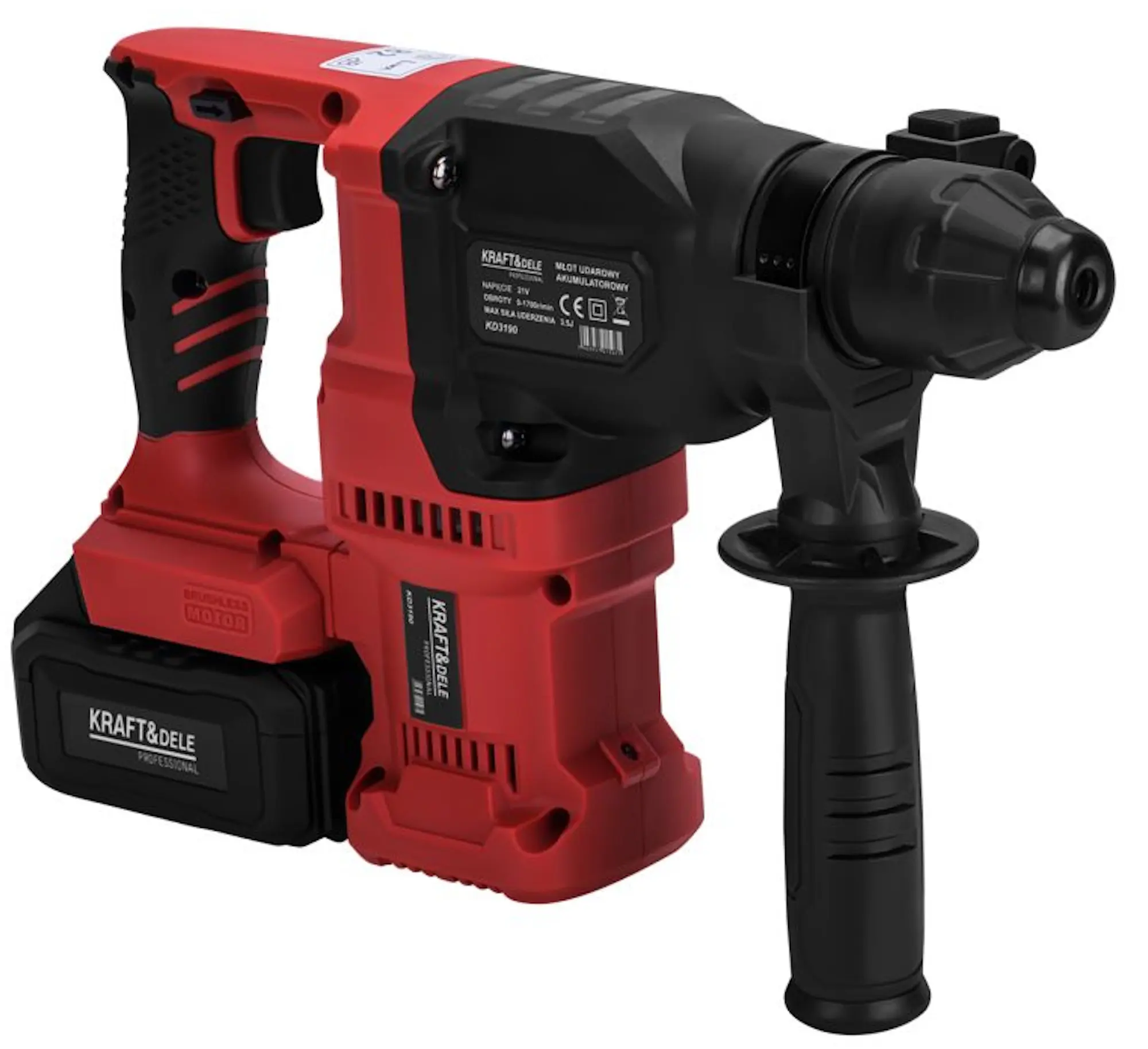 Аккумуляторный перфоратор Kraft&Dele KD3190
