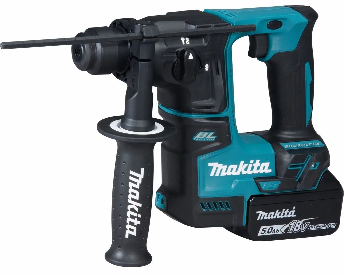 Ciocan rotopercutor cu acumulator Makita DHR171RTJ