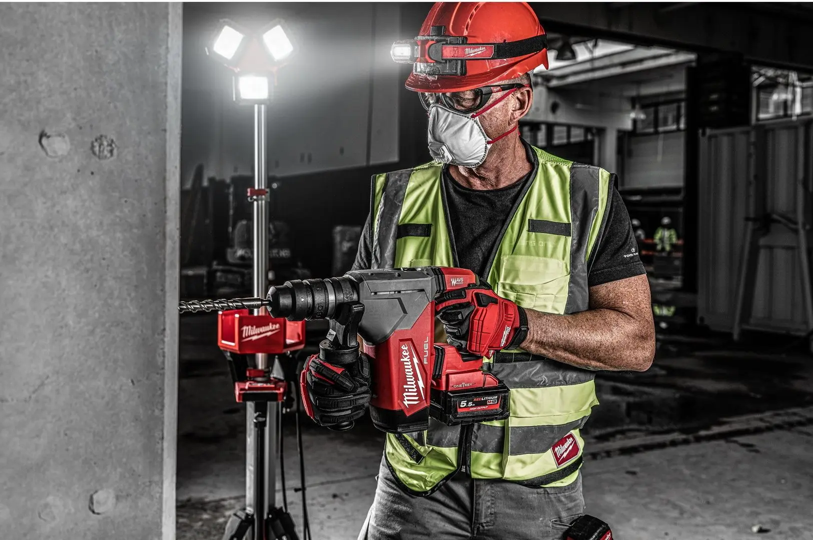 Perforator cu acumulator Milwaukee M18 ONEFHPX-0X Solo - 4
