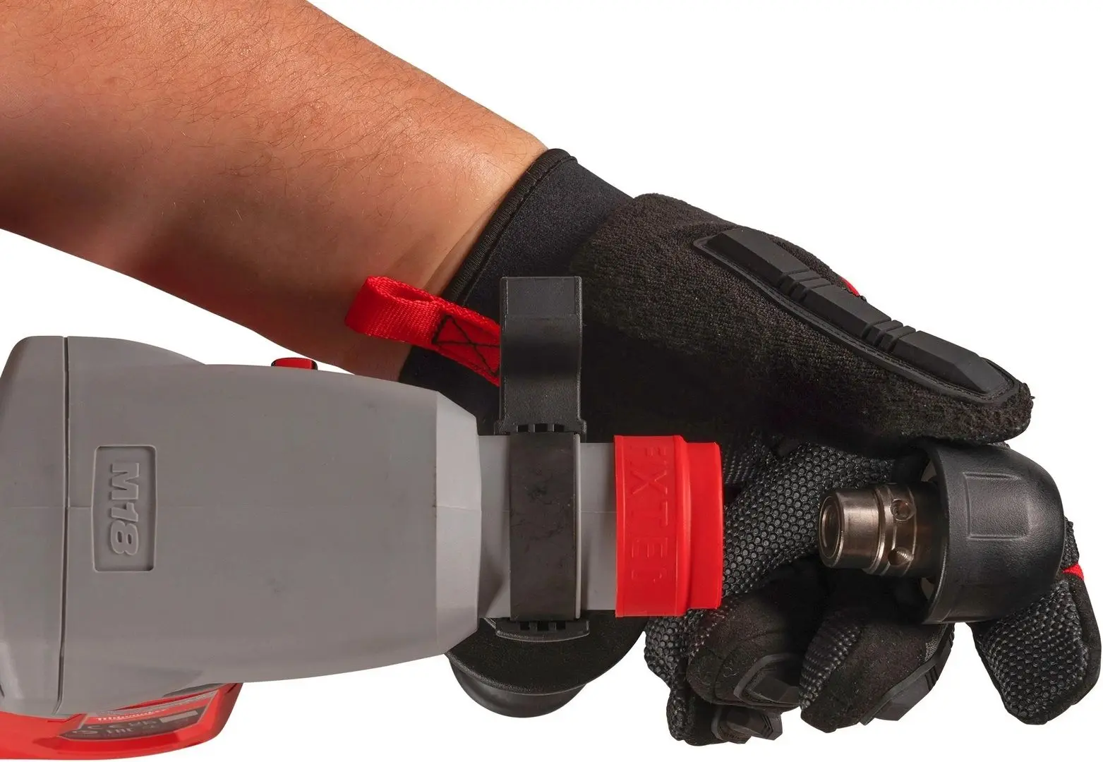 Ciocan rotopercutor cu acumulator Milwaukee M18BLHX100P-502P (Red/Black)