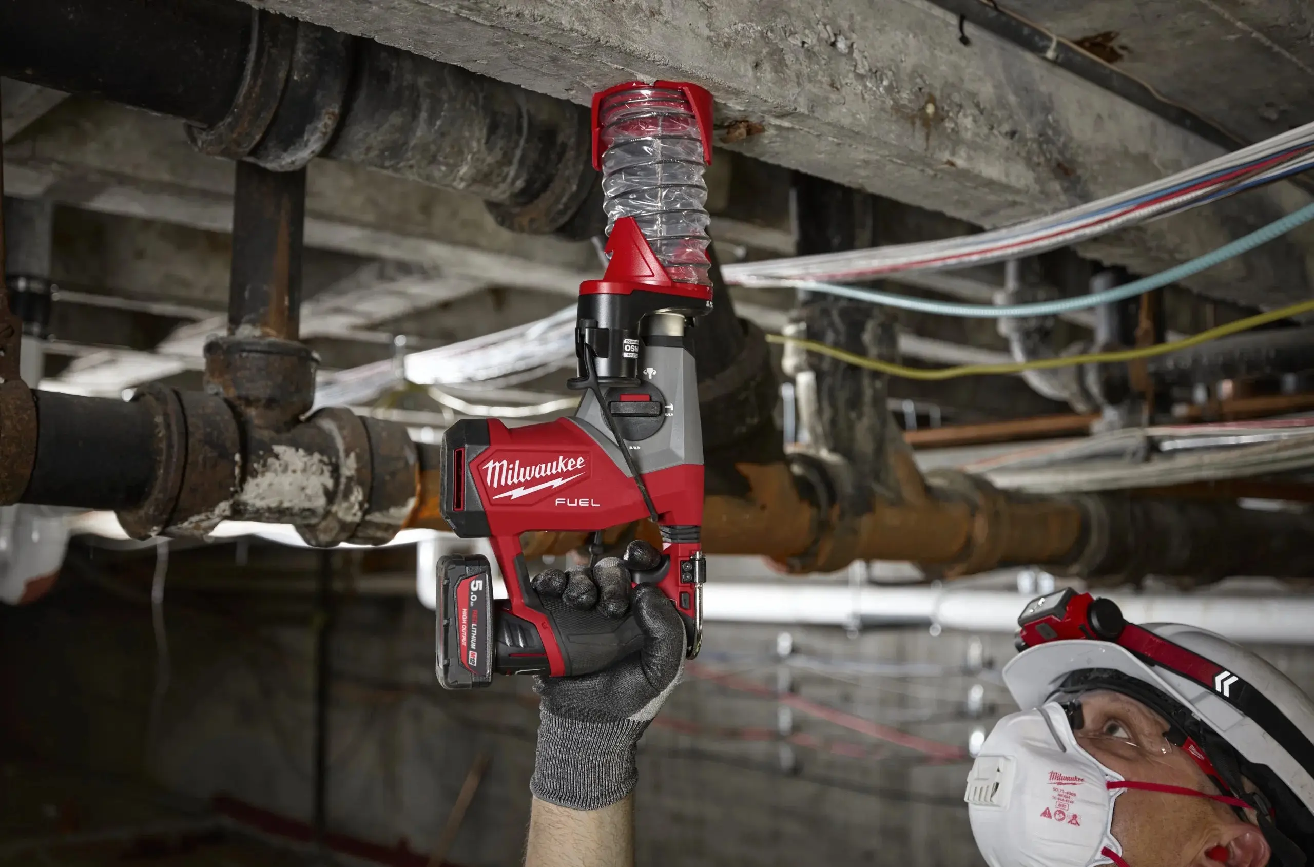 Перфоратор аккумуляторный Milwaukee M12 FHAC16 (4933499185) - 6