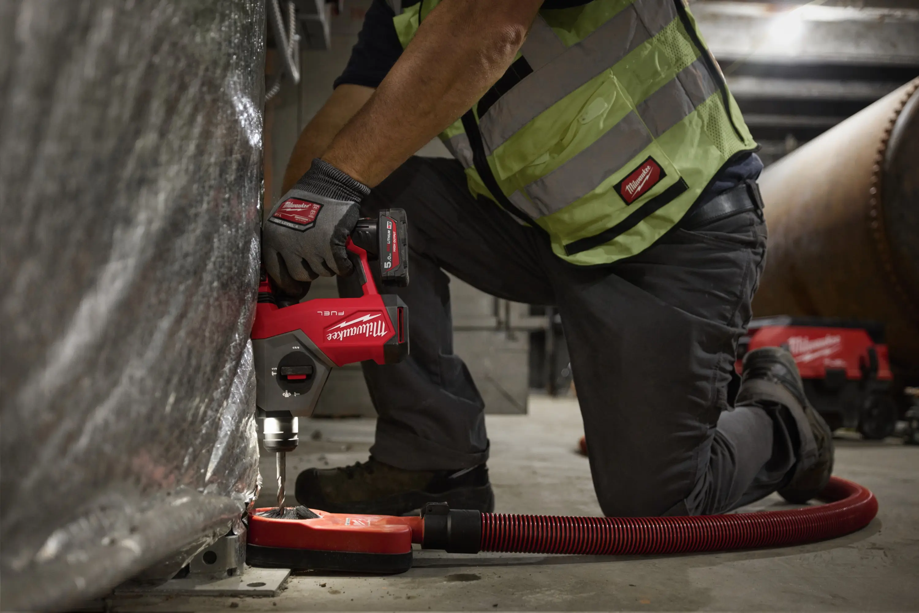 Ciocan rotopercutor cu acumulator Milwaukee M12 FHAC16-502X (4933500781) - 8