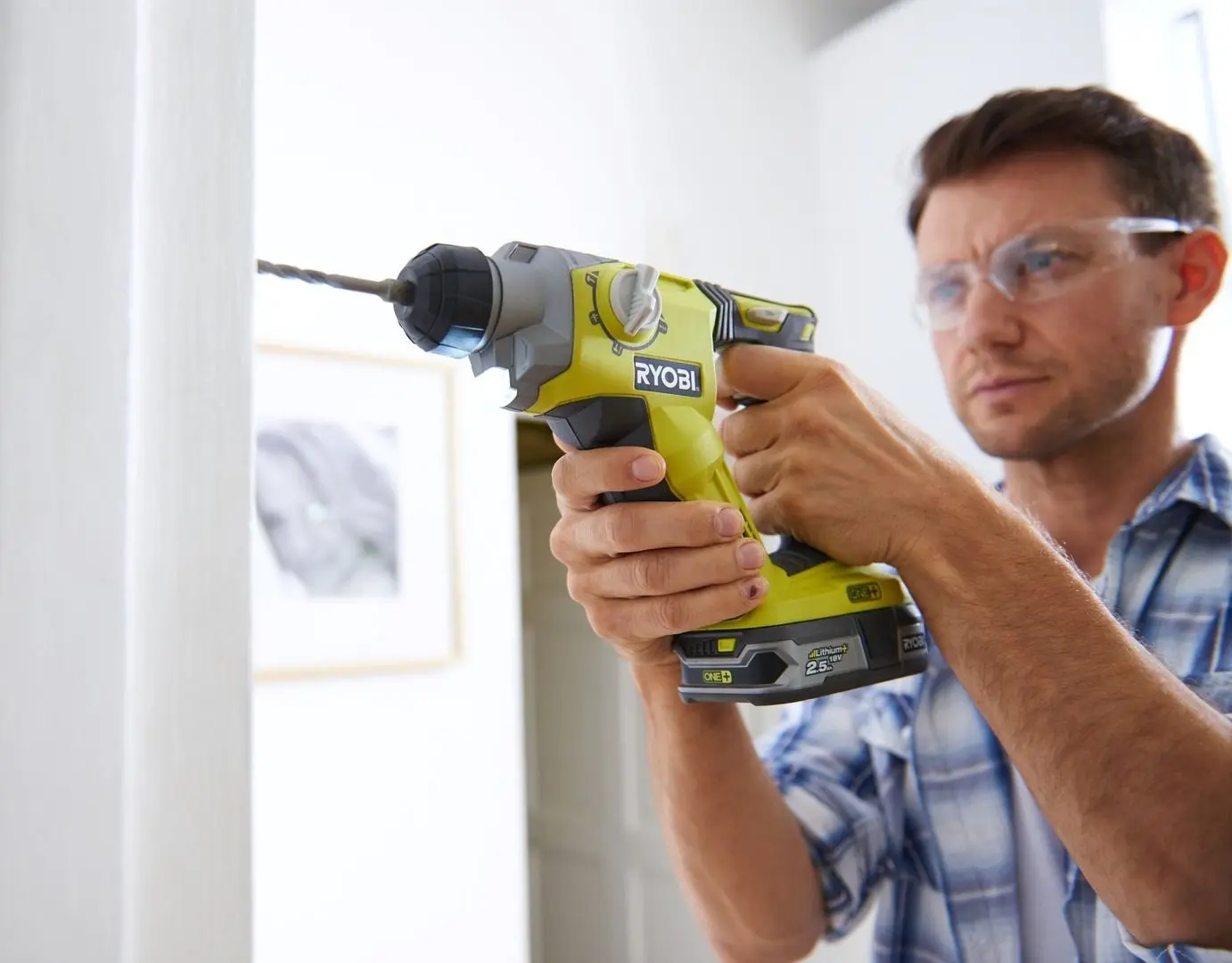 Ciocan rotopercutor cu acumulator Ryobi R18SDS-0 Solo - 4