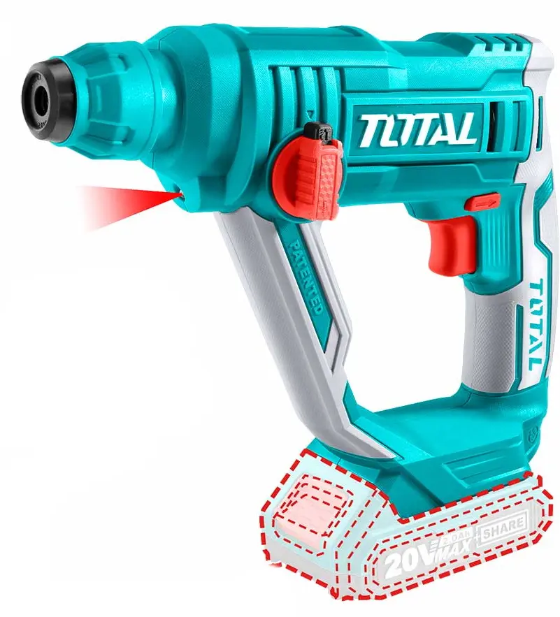 Перфоратор аккумуляторный Total TRHLI1601 Solo