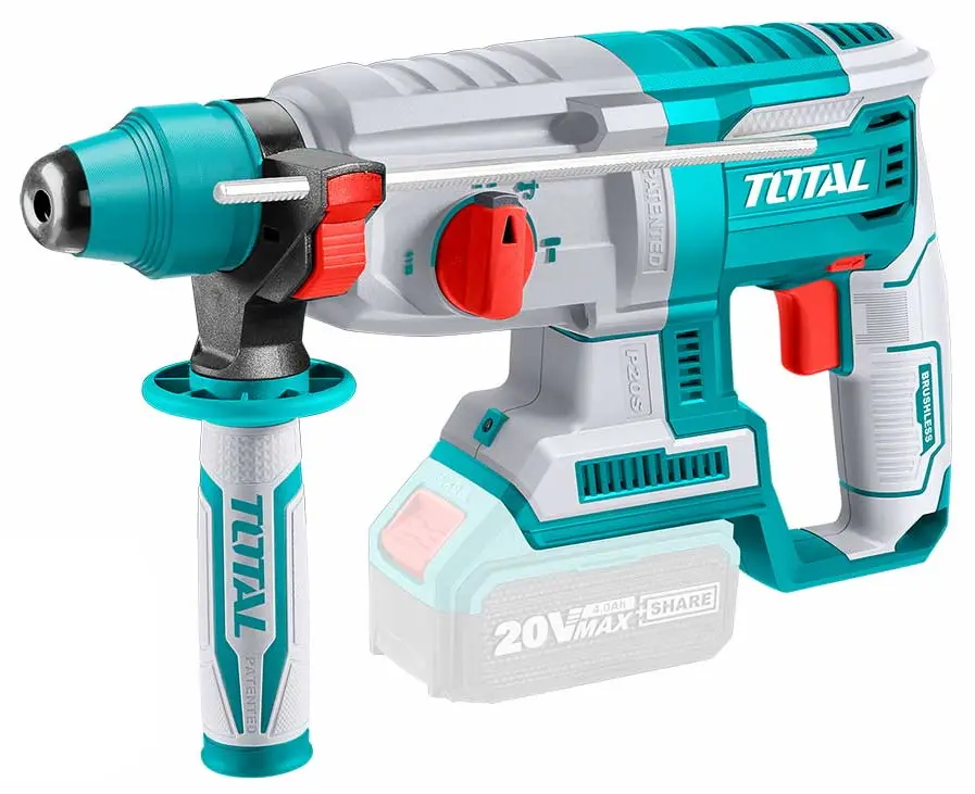 Перфоратор аккумуляторный Total TRHLI20228 Solo - 2