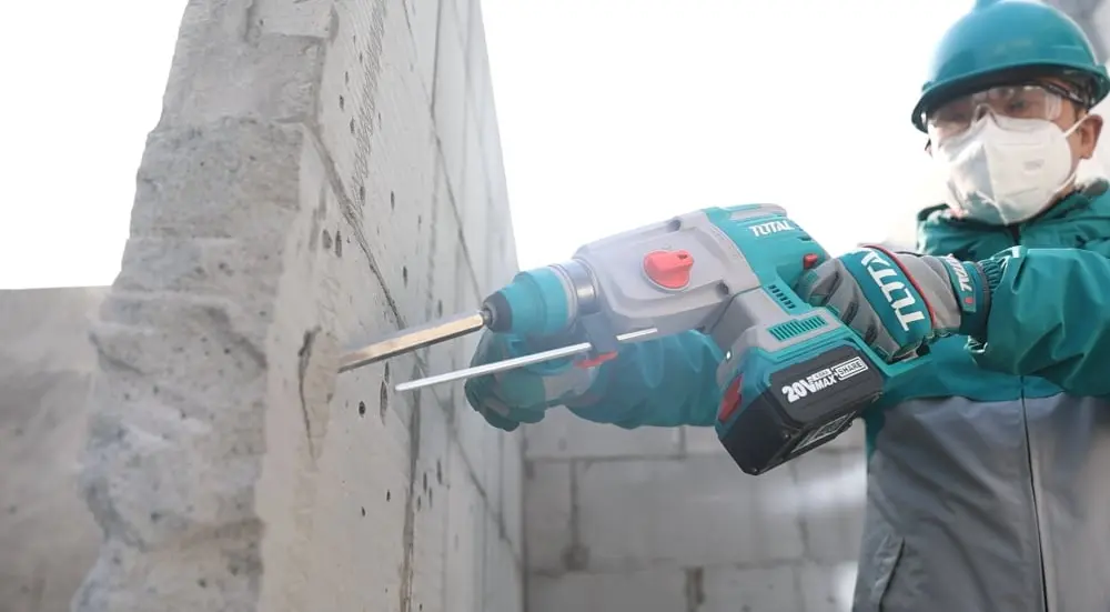 Перфоратор аккумуляторный Total TRHLI20228 Solo - 3