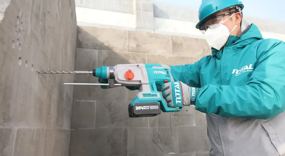 Перфоратор аккумуляторный Total TRHLI20228 Solo - 4