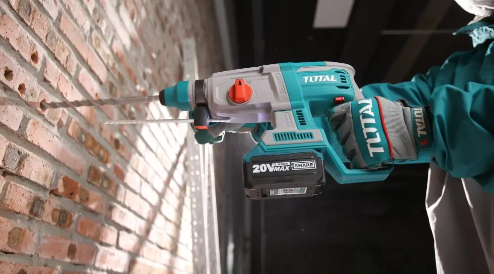 Перфоратор аккумуляторный Total TRHLI20228 Solo - 5