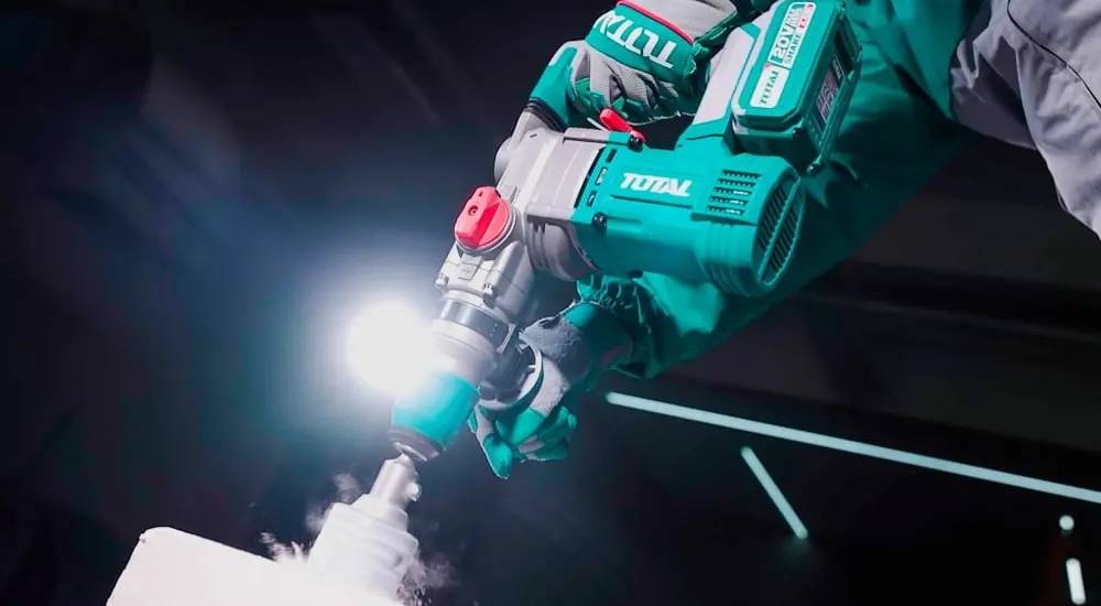 Ciocan rotopercutor cu acumulator Total TRHLI202882 2x4.0Ah Set