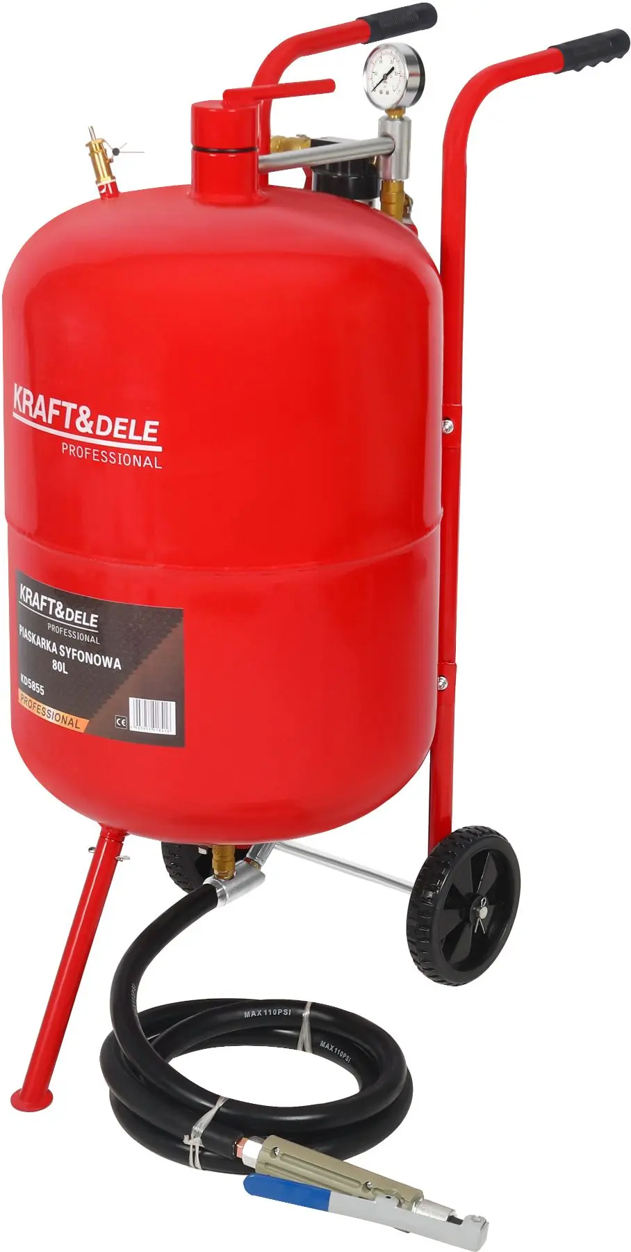 Пескоструйный аппарат Kraft&Dele KD5855 - 3