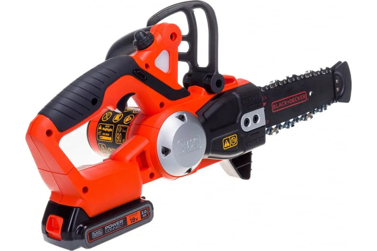 Аккумуляторная цепная пила Black&Decker GKC1820L20-QW - 2