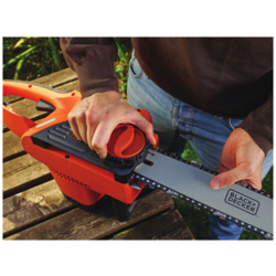 Электрическая цепная пила Black&Decker CS2040-QS(Orange/Black) Thumb