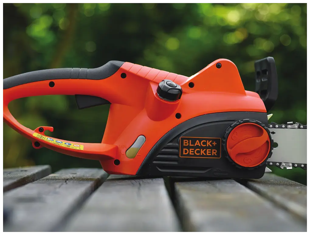 Электрическая цепная пила Black&Decker CS2040-QS(Orange/Black) - 3