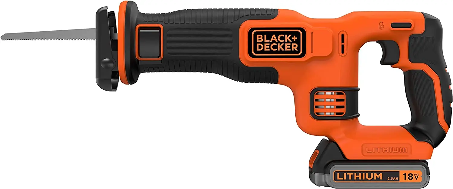 Пила сабельная Black&Decker BDCR18-QW (Orange/Black) - 2