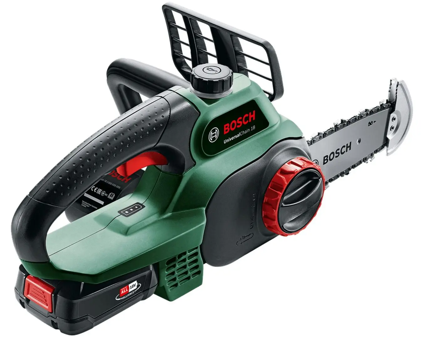 Аккумуляторная цепная пила Bosch UniveralChain 18V