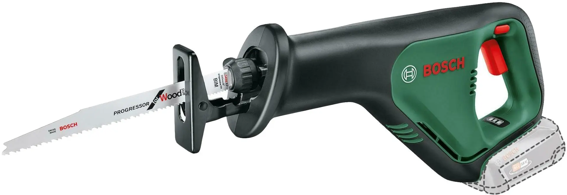 Fierastrau cu sabie cu acumulator Bosch AdvancedRecip 18 (06033B2402)